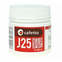 Cafetto - Pastilles nettoyantes CAFETTO J25 pour machine espresso x60