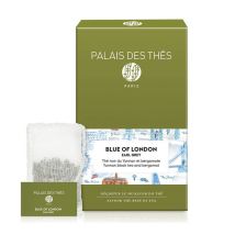 Palais des Thés Blue of London Earl Grey Black Tea - 20 chiffon tea bags - China