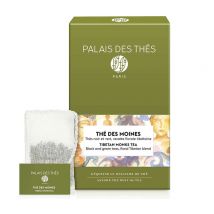 Palais des Thés Thé des Moines Green & Black Tea Blend x 20 tea bags - Tibet