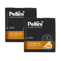 Pellini Espresso Superiore Ground Coffee n°20 Cremoso - 4x250g - Big Brand Coffees