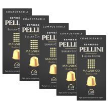 50 capsules compatibles Nespresso Magnifico - PELLINI - Sélection Rouge (Italien)