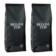 2 x 1 kg café en grain Pellini Top - Pellini - Café Italien