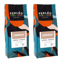 Perleo Espresso Coffee Beans Cremoso - 2 x 1kg - Italian Coffee
