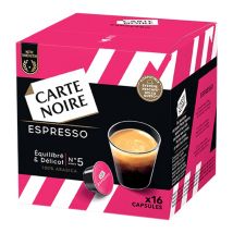Carte Noire - 16 Espresso compatibles Nescafe Dolce Gusto - CARTE NOIRE