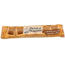 Michel Augustin - Michel et Augustin - 4 small squares with caramel, salt and milk chocolate - Manufactured in France