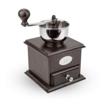 Peugeot Brazil manual coffee grinder - Walnut-stained beechwood