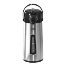 Thermos - Pichet à pompe isotherme Chrome 2.2 L - THERMOS