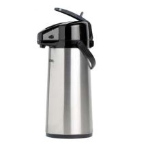 Thermos Thermal Coffee Flask with Pump Action Chrome - 2.2L