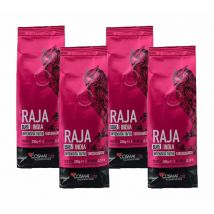 Cosmai Caffè - 4 x 250 g - Café en grain - Inde Raja 100% Robusta - COSMAI CAFFÈ - Café en grain pas cher