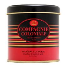 Rooibos à la Folie - Fruity rooibos - 90g loose leaf in tin - Compagnie Coloniale - South Africa
