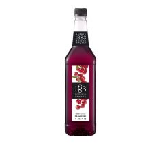 1883 Maison Routin - Syrup 1883 Routin Cranberry in Plastic Bottle - 1L - Manufactured in France