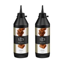 1883 - Maison Routin - Sauce Topping caramel 2x500 ml - 1883 ROUTIN
