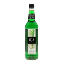 1883 Maison Routin - Syrup Routin 1883 Green Apple in Plastic Bottle - 1L - Manufactured in France