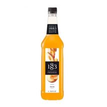 1883 Maison Routin - Syrup 1883 Routin Peach in Plastic Bottle - 1L - Manufactured in France