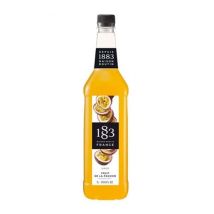 1883 Maison Routin - Syrup 1883 Routin Passion Fruit in Plastic Bottle - 1L - Manufactured in France