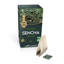 Aromandise Organic Sencha Tea from Uji x 18 tea infusion - Japan
