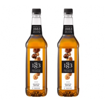 1883 Maison Routin - Syrup 1883 Routin Roasted Hazelnuts in Plastic Bottle - 2 x 1L