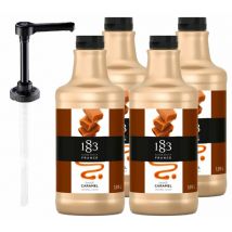 Sauce 1883 Routin Caramel - 4 x 1,89 L + Pompe doseuse - 189.0000