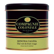 Luxury Sencha Calida Green Tea - 90g loose leaf tea in tin - Compagnie Coloniale - China