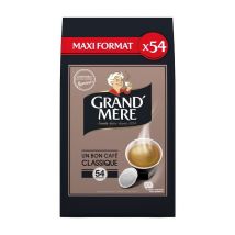 Grand'Mère 'Classique' coffee pods for Senseo x 54 - Made in France
