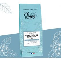 Cafés Lugat Ground Coffee Moka Sidamo Marabou for French Press - 250g - Ethiopia