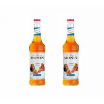 Sirop Monin - Caramel sans sucre - 2 x 70cl - Sans sucre