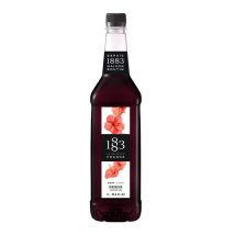 1883 Maison Routin - Syrup 1883 Routin Hibiscus in Plastic Bottle - 1L - Manufactured in France