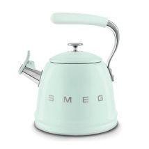 SMEG - Smeg Retro Style Whistling Kettle Pastel Green - 2.3 L - WKF01PG