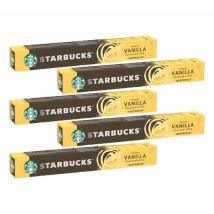 Starbucks - 50 Capsules compatibles Nespresso - Aromatisé vanille - STARBUCKS