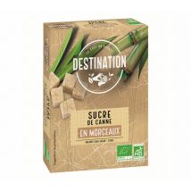 Organic Sugar Cubes by Destination - Golden Cane Sugar - 500g