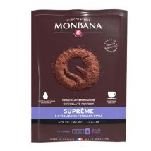 Monbana - Chocolat en poudre MONBANA - Suprême Chocolat - x100 sachets