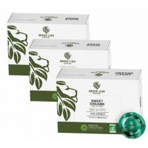 Green Lion Coffee - 150 dosettes compatibles Nespresso pro Sweet dreams Office Pads Bio - GREEN LION COFFEE