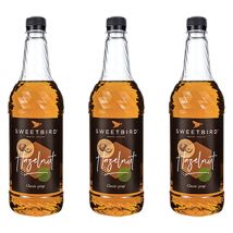 Lot De 3 Sirops Pour Professionnel - Noisette - 3 X 1l Sweetbird