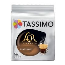 16 Dosettes L'Or Espresso Classique - Tassimo