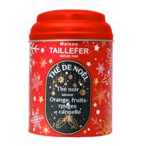 Thé noir de Noël - boîte métal 100g - Maison Taillefer - Mélange