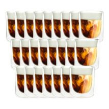 Pylano - 24 Verres double paroi pour professionnels Mila 25 cl - PYLANO