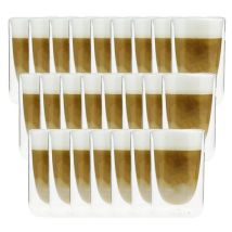Pylano - 24 Verres double paroi pour professionnels Mila 35 cl - PYLANO