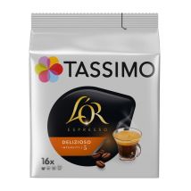 Tassimo pods L'Or Espresso Delizioso x 16 T-Discs