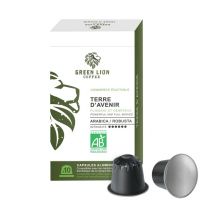 Green Lion Coffee - 10 capsules compatibles Nespresso Terre d'avenir - GREEN LION COFFEE