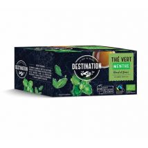 Destination - Thé Vert Ceylan à la Menthe Bio & Equitable - 50 sachets - DESTINATION - Chine
