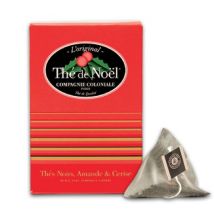 Compagnie & Co - 'Thé de Noël' - Christmas flavoured black tea - box of 25 pyramid bags - Compagnie Coloniale - China