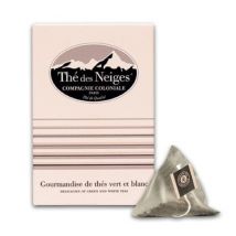 Compagnie & Co - 'Thé des neiges' flavoured white tea - 25 pyramid bags - Compagnie Coloniale - China