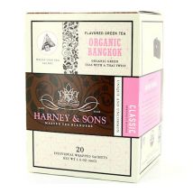 Harney and Sons - Thé vert BIO Bangkok citronnelle - 20 sachets pyramides - Harney & Sons