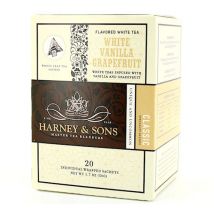Thé Blanc Vanille Pamplemousse - 20 sachets mousselines - Harney and Sons - Chine