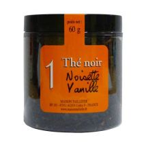 N°1 Hazelnut and Vanilla Black Tea - 60g loose leaf tea - Maison Taillefer - Blend