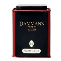 Dammann Frères - N°10 Assam GFOP black tea - 100g tin of loose leaf tea - India