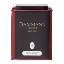 Box N°06 Breakfast black tea - 100g tin of loose leaf tea - Dammann Frères