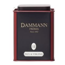 Dammann Frères Paul & Virginie flavoured black tea N°11 - 100g loose leaf in tin - China