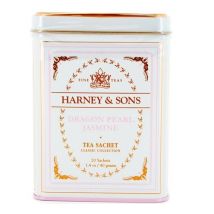 Harney and Sons - Thé Vert Dragon Pearl Jasmin - 20 sachets mousselines - Harney & Sons - Chine