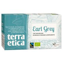 Earl Grey black tea - 20 individually-wrapped tea bags - Terra Etica - India
